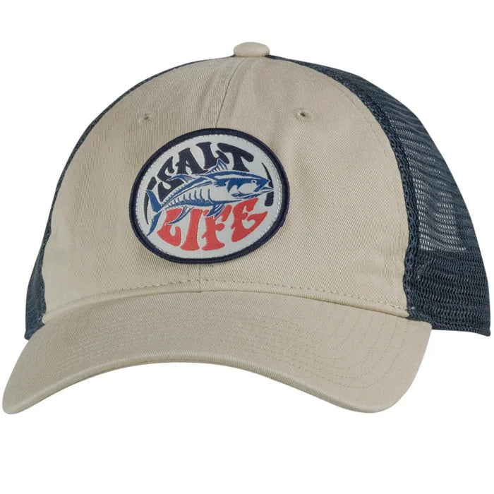 Buy Salt Life Signature Marlin Hat, Light Khaki, OSFM at