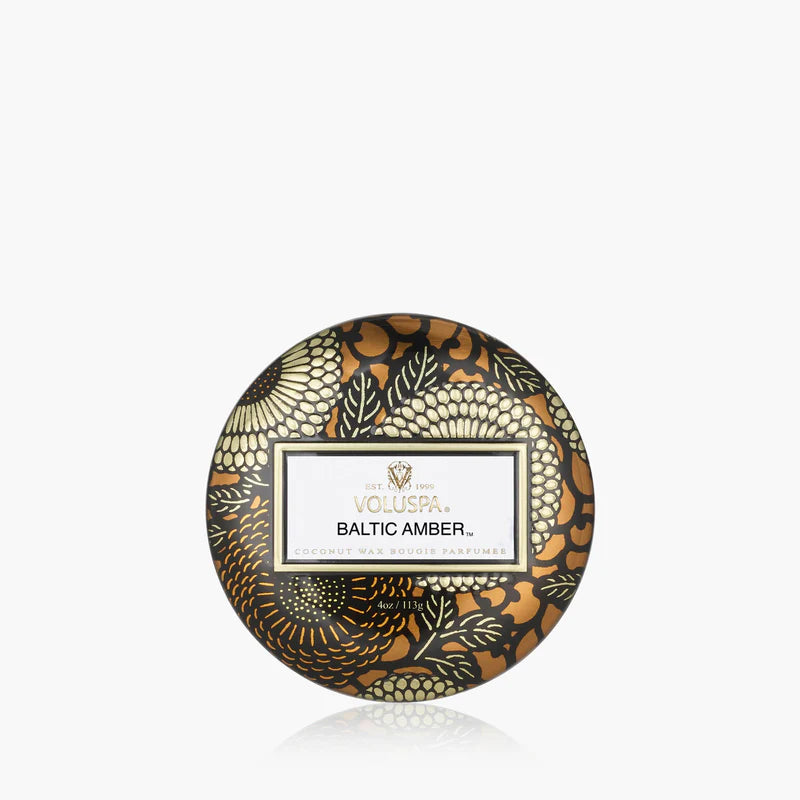 Voluspa - Baltic Amber Mini Tin