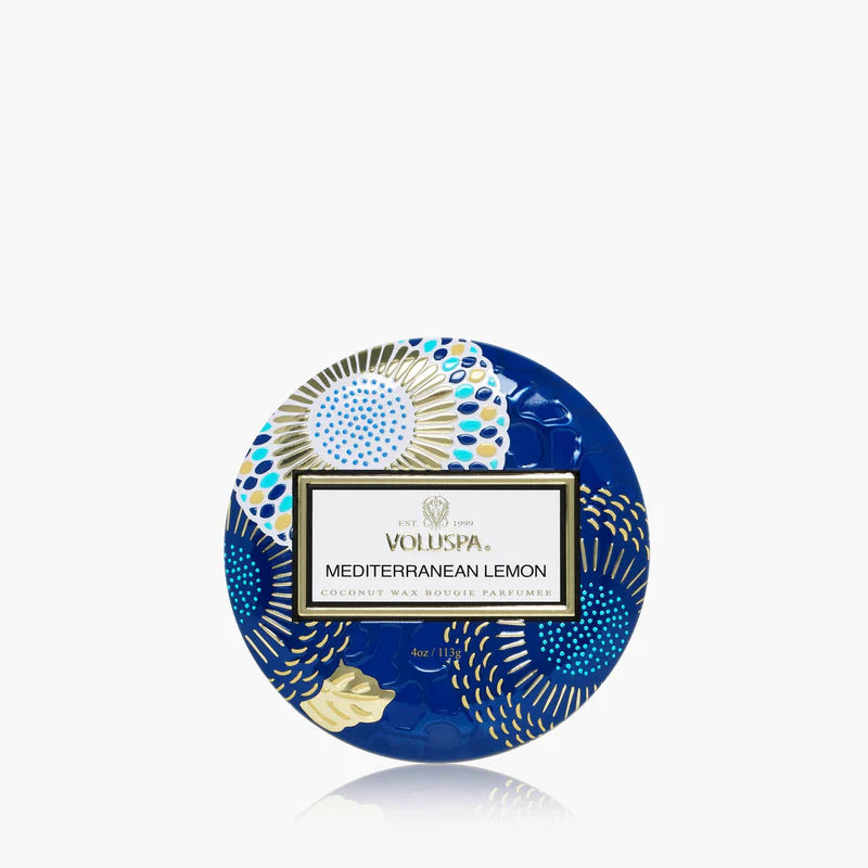 Voluspa - Mediterranean Lemon Mini Tin