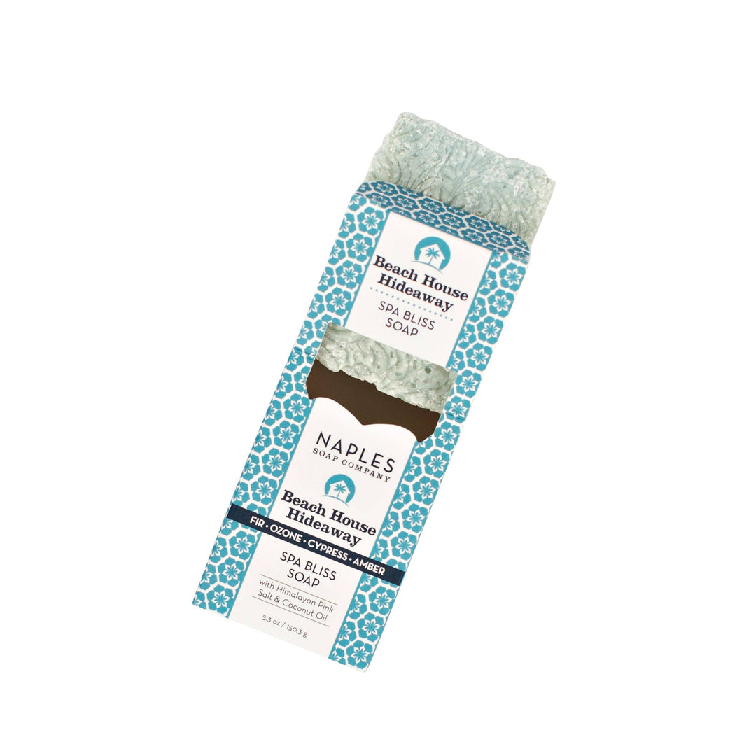 Beach House Hideaway Sea Salt Spa Soap – Ocean Air &amp; Amber