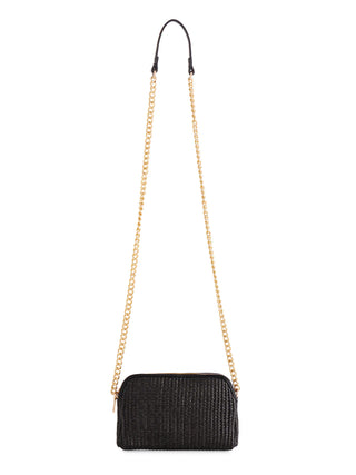 Shiraleah Shiraleah Josephine Straw Mini Shoulder Bag - Back