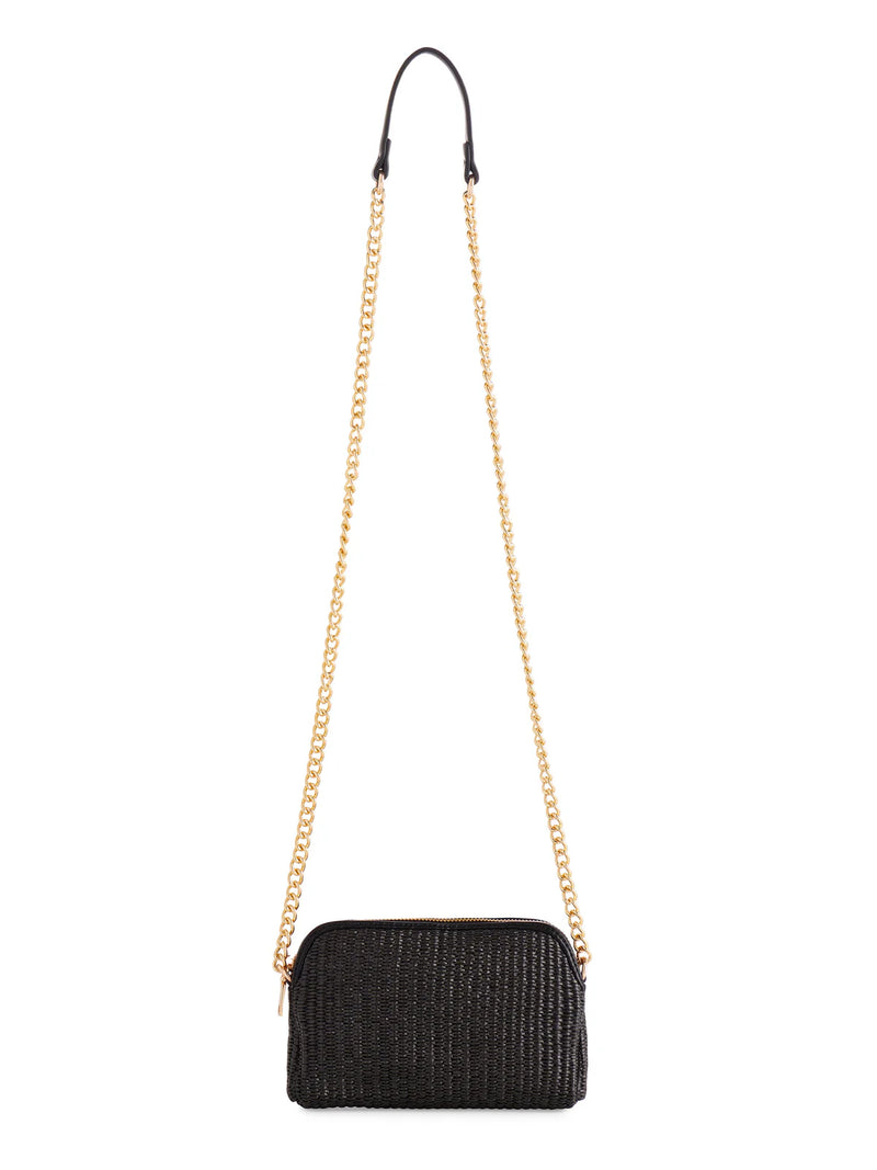 Shiraleah Shiraleah Josephine Straw Mini Shoulder Bag - Back