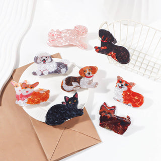 Cute Dog & Cat Pet Hair Clip