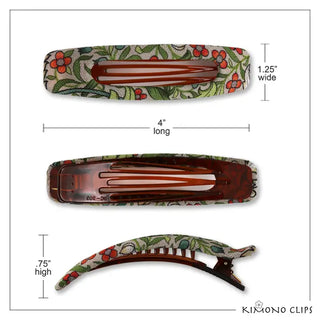 Kimono Clips - 302a Flute Assorted