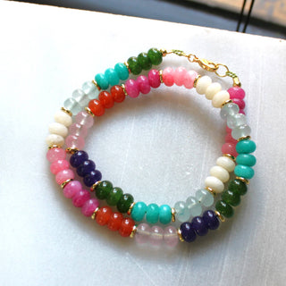 Desert Blooms Beaded Candy Necklace