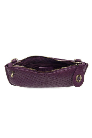 Quilted Mini Crossbody Wristlet Clutch