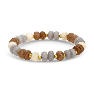 Splendid Iris Colorful 8mm Stone Bracelets