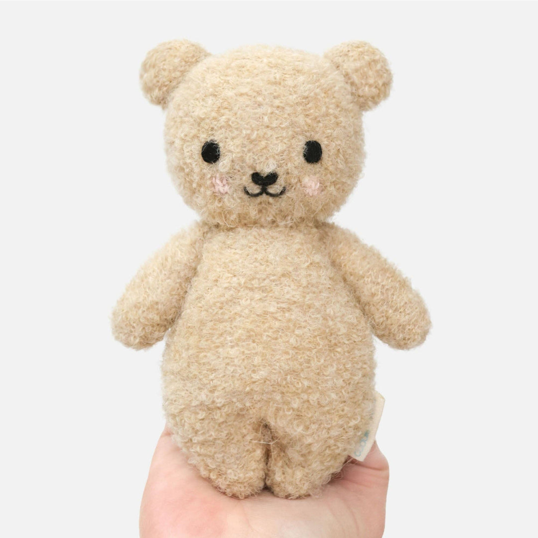 Cuddle+Kind Baby bouclé bear (honey)