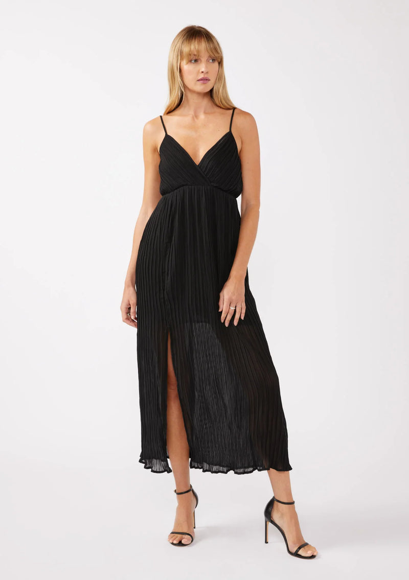 Spin For Me Pleated Maxi Dress