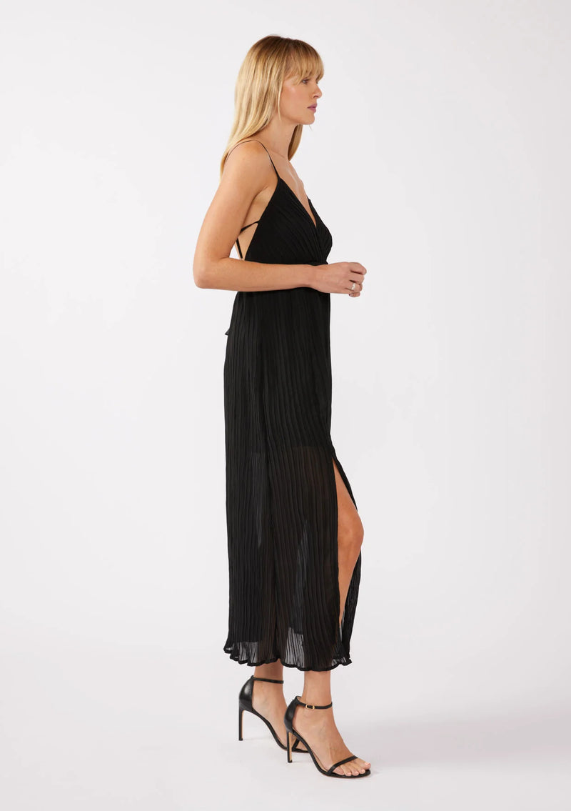 Spin For Me Pleated Maxi Dress