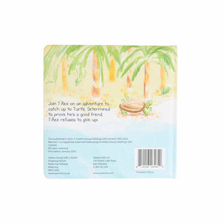Warmies Don't Judge a T-Rex by his Roar Board Book
