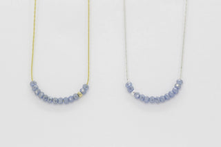Salty Cali Sprinkle of Stormy Ocean Necklace