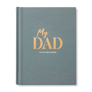 My Dad An Interview Journal to Capture Reflections in His Own Words