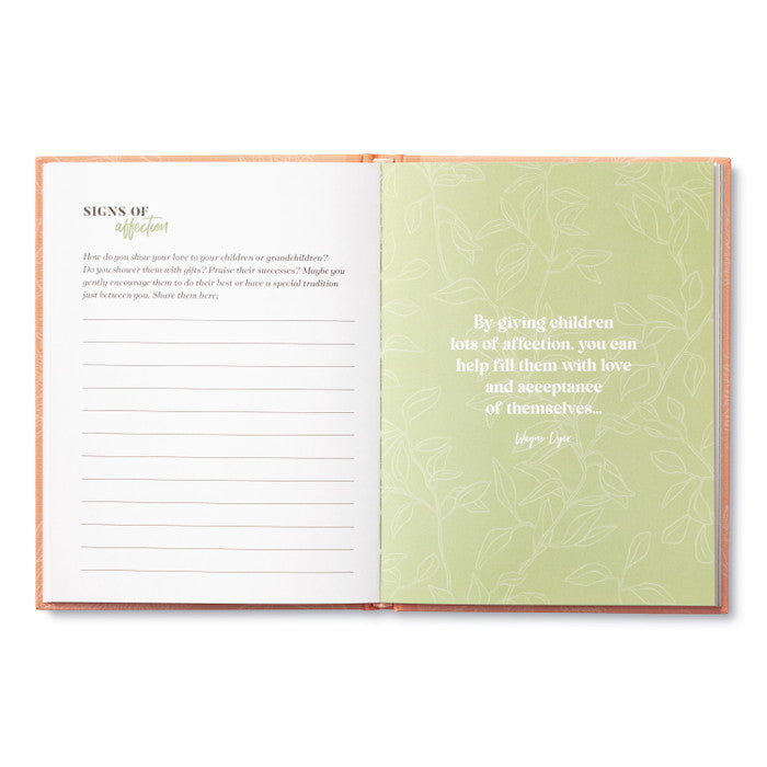 My Grandma An Interview Journal to Capture Reflections in Her Own Words