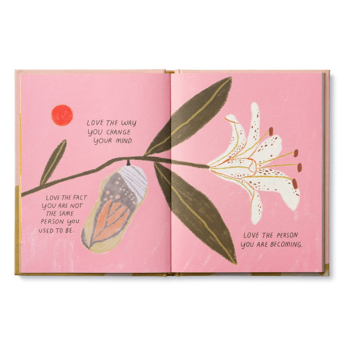 Love Who You Are Inspiration Gift Book