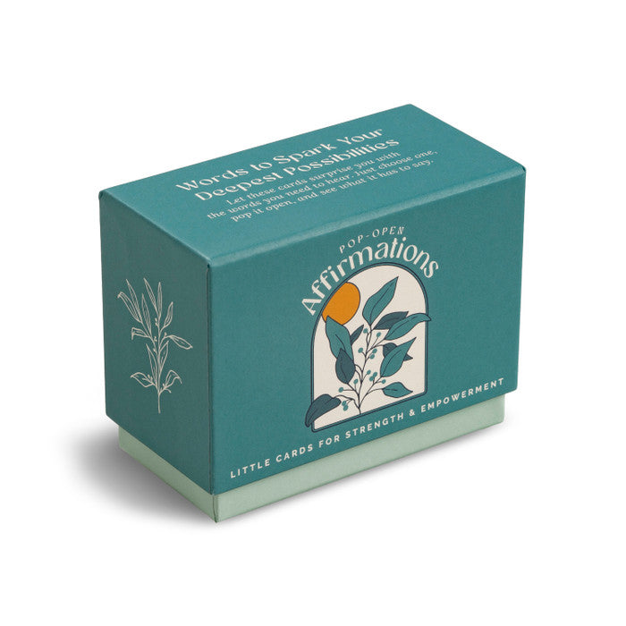 Pop-Open Affirmations Little Cards for Strength & Empowerment