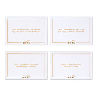 Tell Me More Family Edition - A Family Game of Questions to Foster Communication and Deepen Connection