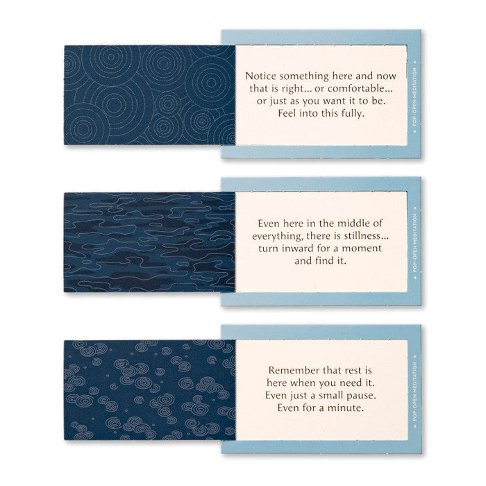Pop-Open Meditations Little Cards for Inner Peace and Mindfulness