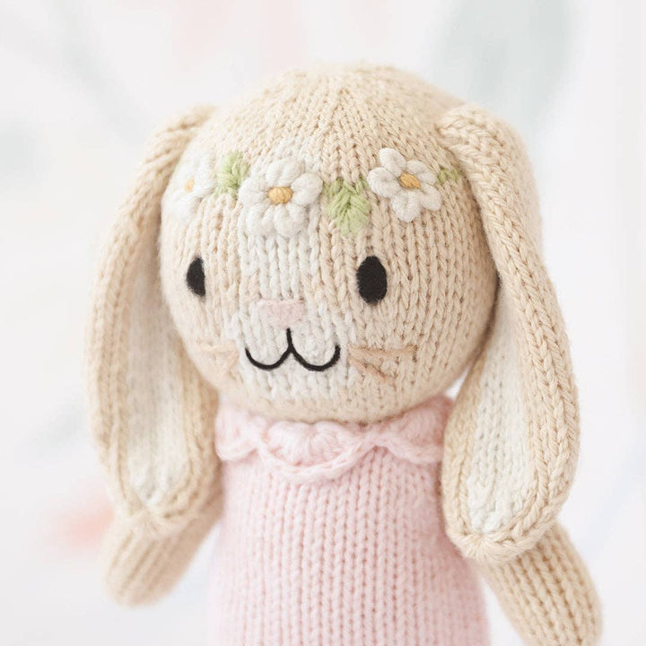 Cuddle+Kind Tiny Hannah the bunny (blush), gives 10 meals