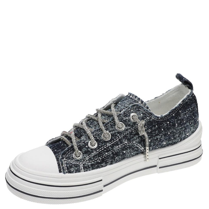 Very G Aman Sneaker Dark Blue Bling