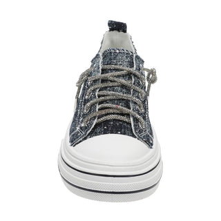Very G Aman Sneaker Dark Blue Bling