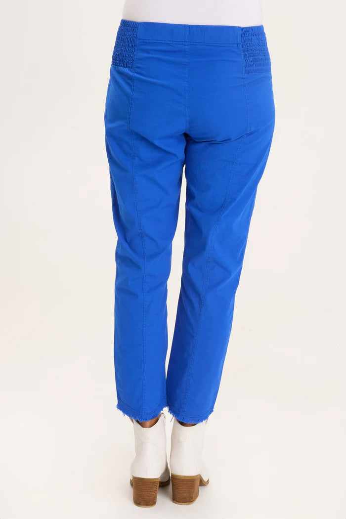 XCVI Acker Slim Pant - Honorable Blue