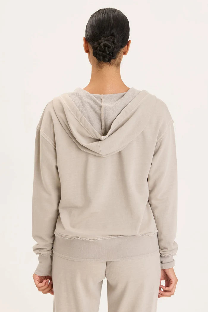 XCVI  Rosalyn Hoodie - Ripple Pigment