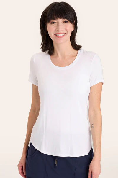 XCVI Wearables Authority Tee White