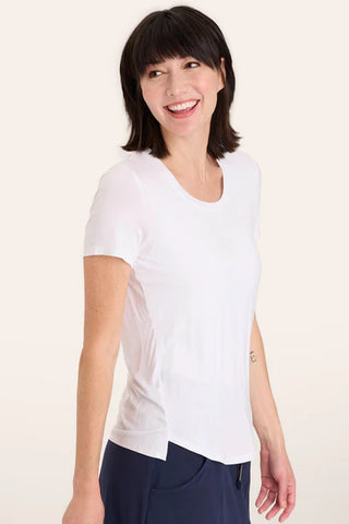 XCVI Wearables Authority Tee White