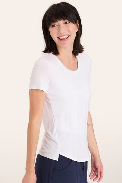 XCVI Wearables Authority Tee White