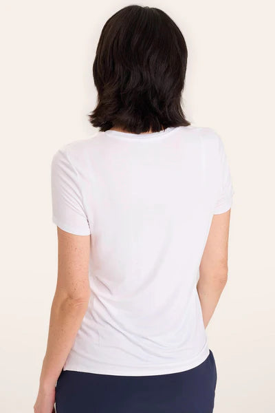 XCVI Wearables Authority Tee White