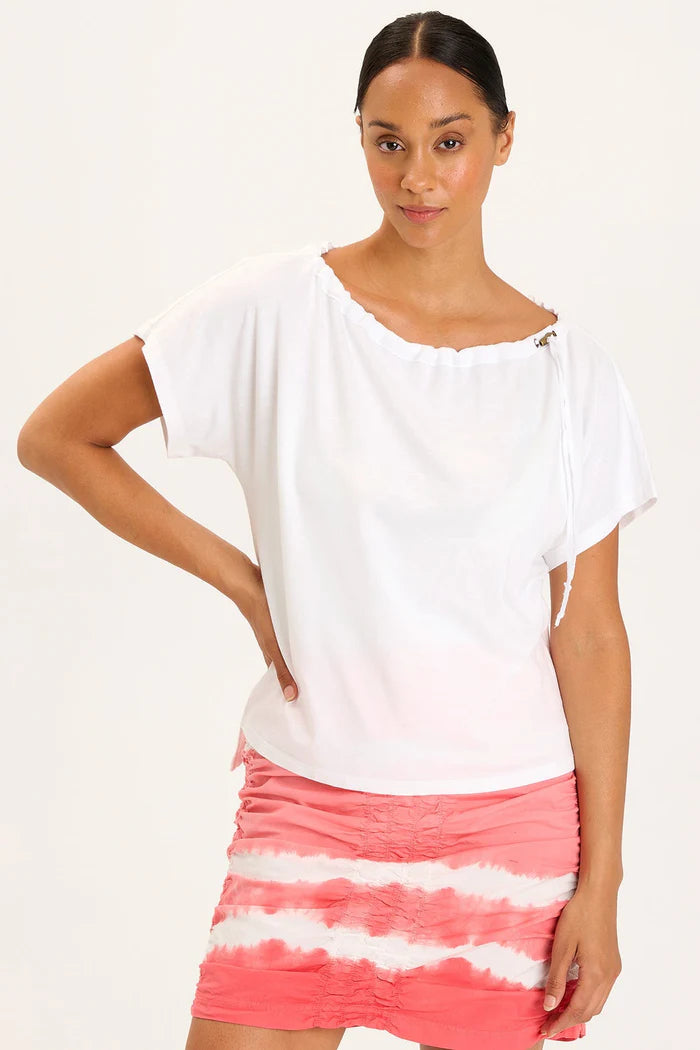 XCVI Wearables Exelda Tee - White