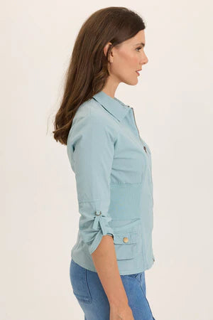 XCVI Wearables Wexel Jacket - Ocean Front