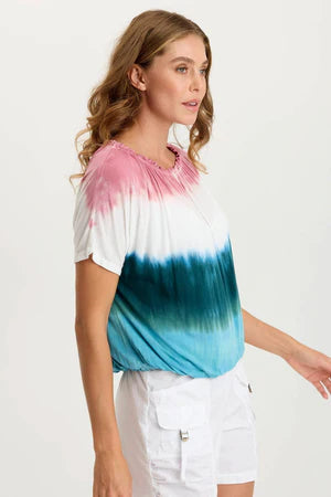 XCVI Deitra Tee - Aerial Wash Vintage