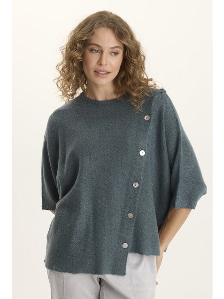 XCVI Osiris Poncho Blue Oasis