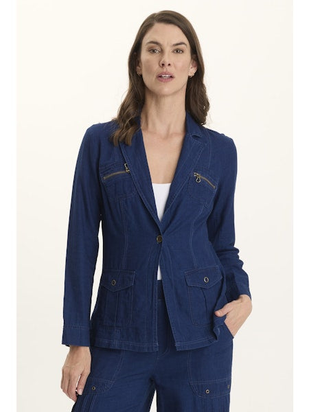 XCVI Thurman Blazer Sluice Wash
