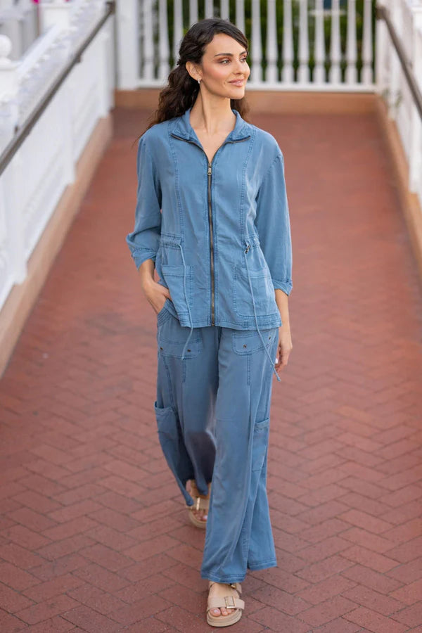 XCVI Tovell Twill Cargo Pant Hypnotic Pigment