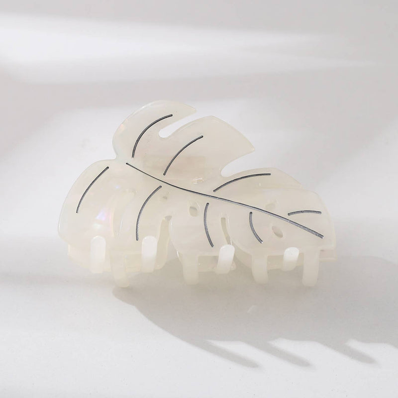 Monstera Leaf Claw Clip