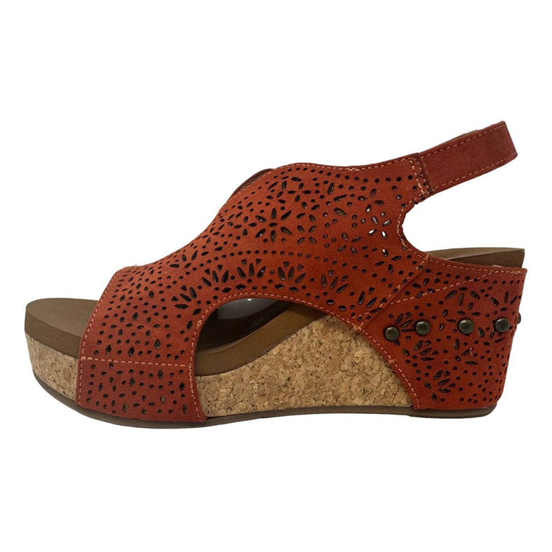 Free Fly 3 Wedge Sandal - Rust