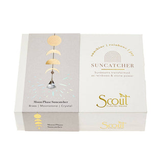 Scout Suncatcher- Moon Phase/Moonstone