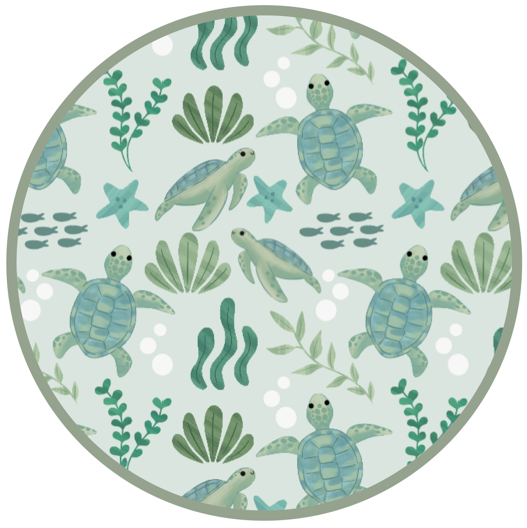 Save the Sea Turtles and Lucky Green Reversible Bucket Hat