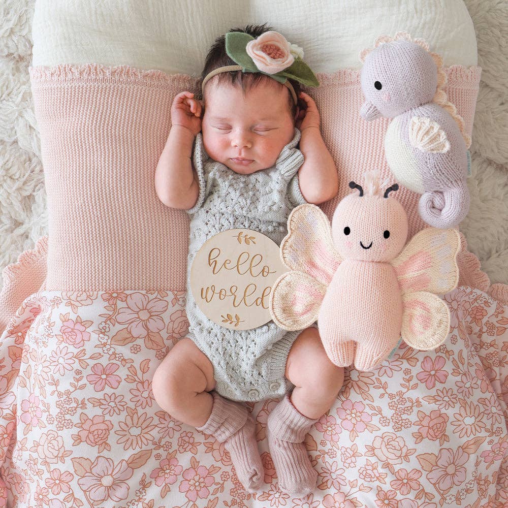 Cuddle+Kind Baby butterfly (petal pink), gives 5 meals