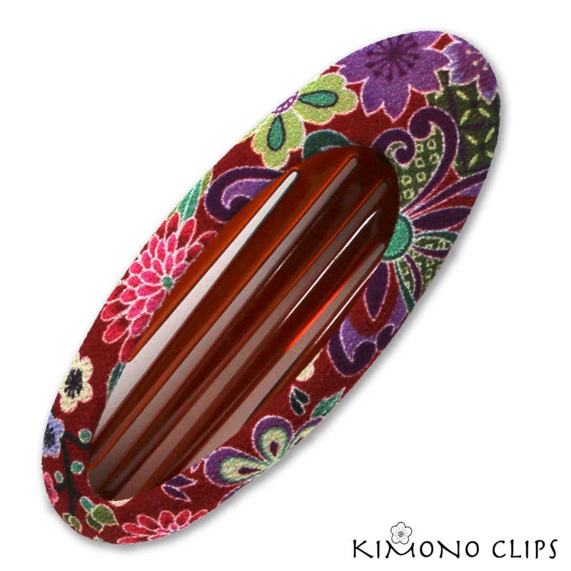 Kimono Clips - 356a French Oval Assorted