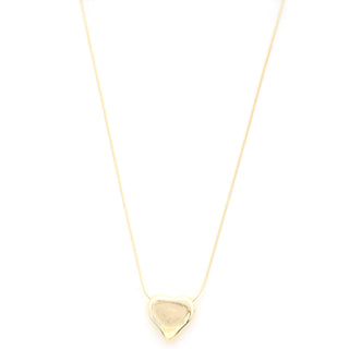 HEART CHARM GOLD DIPPED NECKLACE
