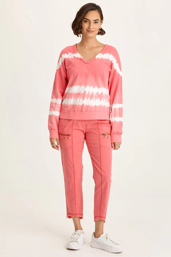 XCVI Wearables Acker Slim Pant in Retrograde Pigment