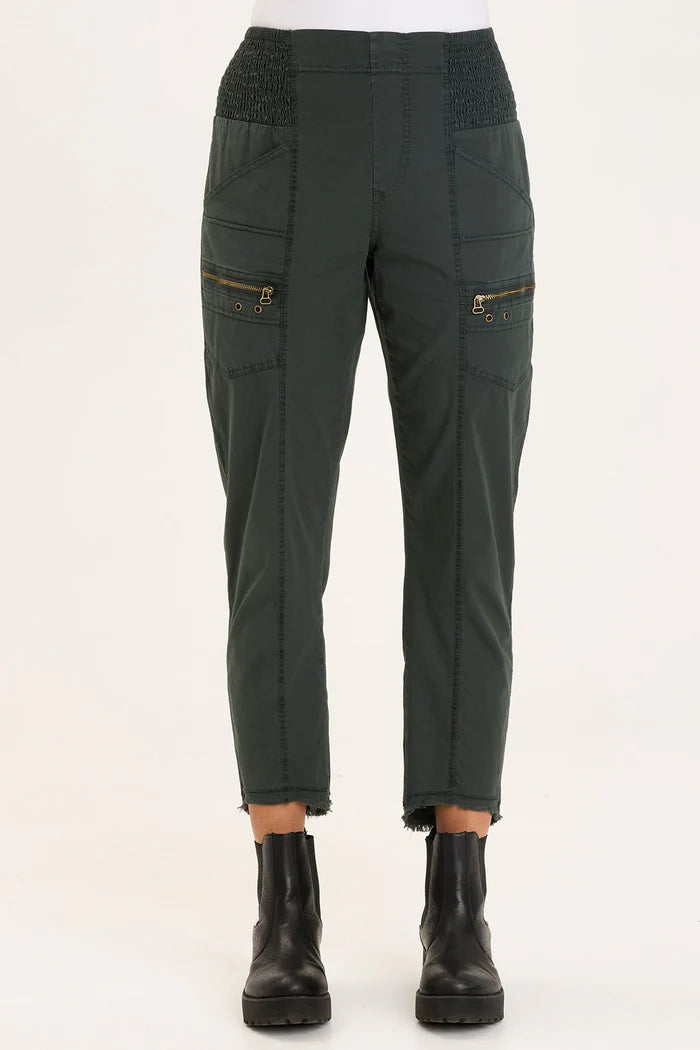 XCVI Acker Slim Pant - Vining Ivy Pigment