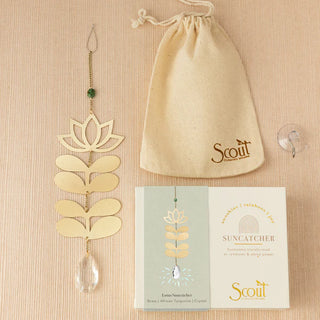 Scout - Suncatcher - Lotus/African Turquoise