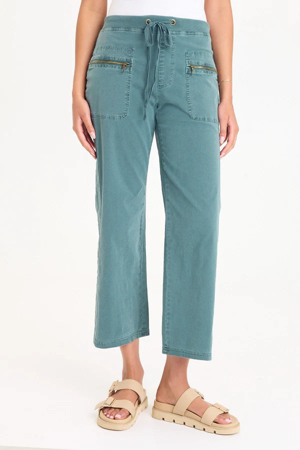 XCVI Darrow Pant - Pigment Ocean Storm