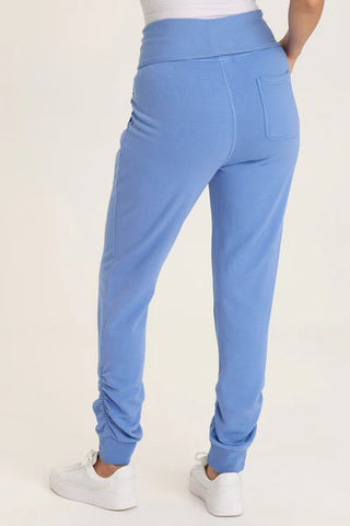 XCVI Wearables Yaegar Slim Leg Fleece 'Jogger' Pant  in Shasta Lake