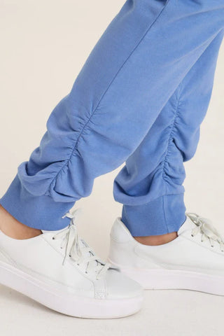 XCVI Wearables Yaegar Slim Leg Fleece 'Jogger' Pant  in Shasta Lake